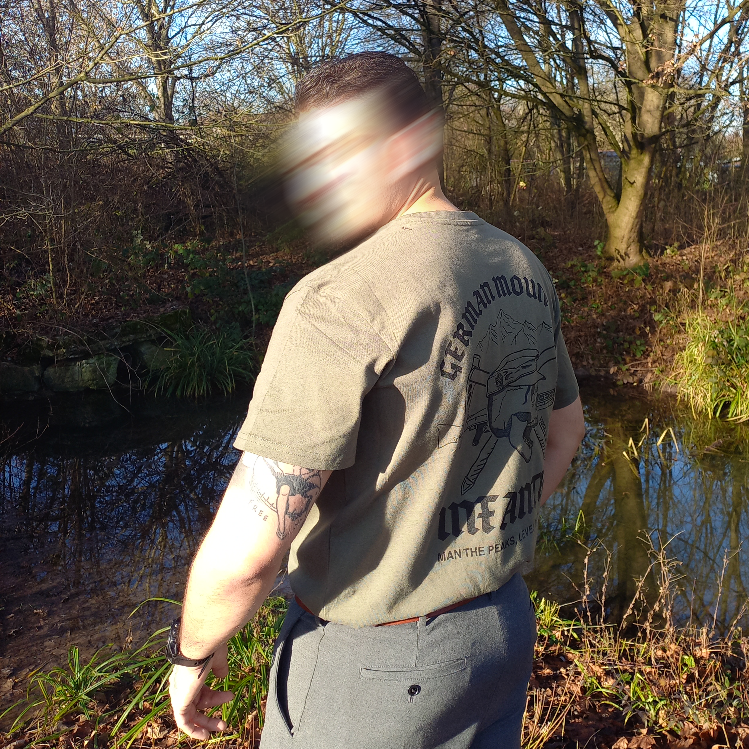 Gebirgsjäger Oversize Shirt Predator Customs – Man the peaks level the valleys