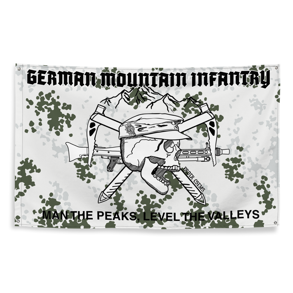Gebirgsjäger Flagge Schneetarn – Predator Customs