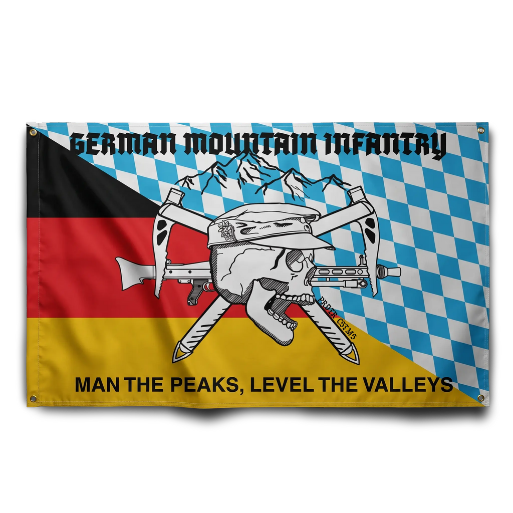 Gebirgsjäger Flagge Bayern Deutschland 150x90 cm aus dem Bundle