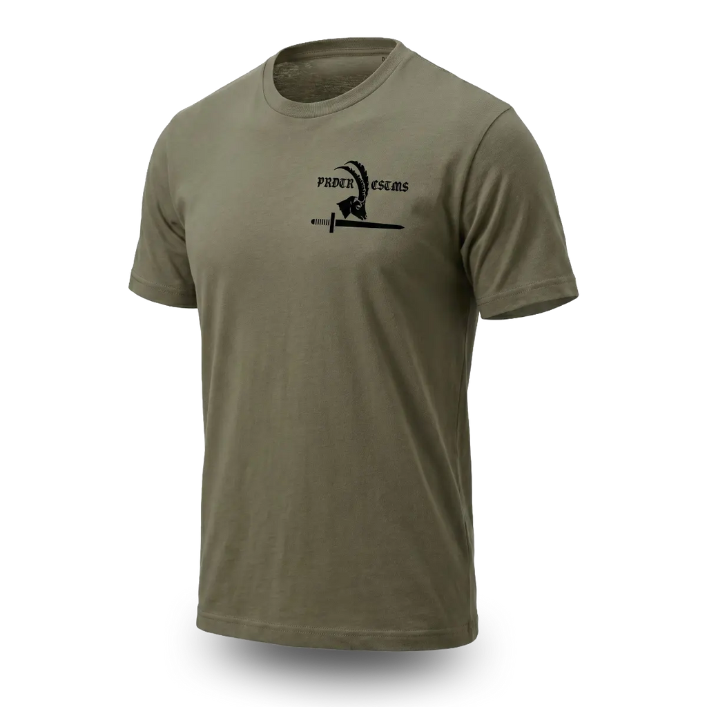 Gebirgsjäger Bundle von Predator Customs, Shirt Vorderansicht mit Edelweiß-Motiv