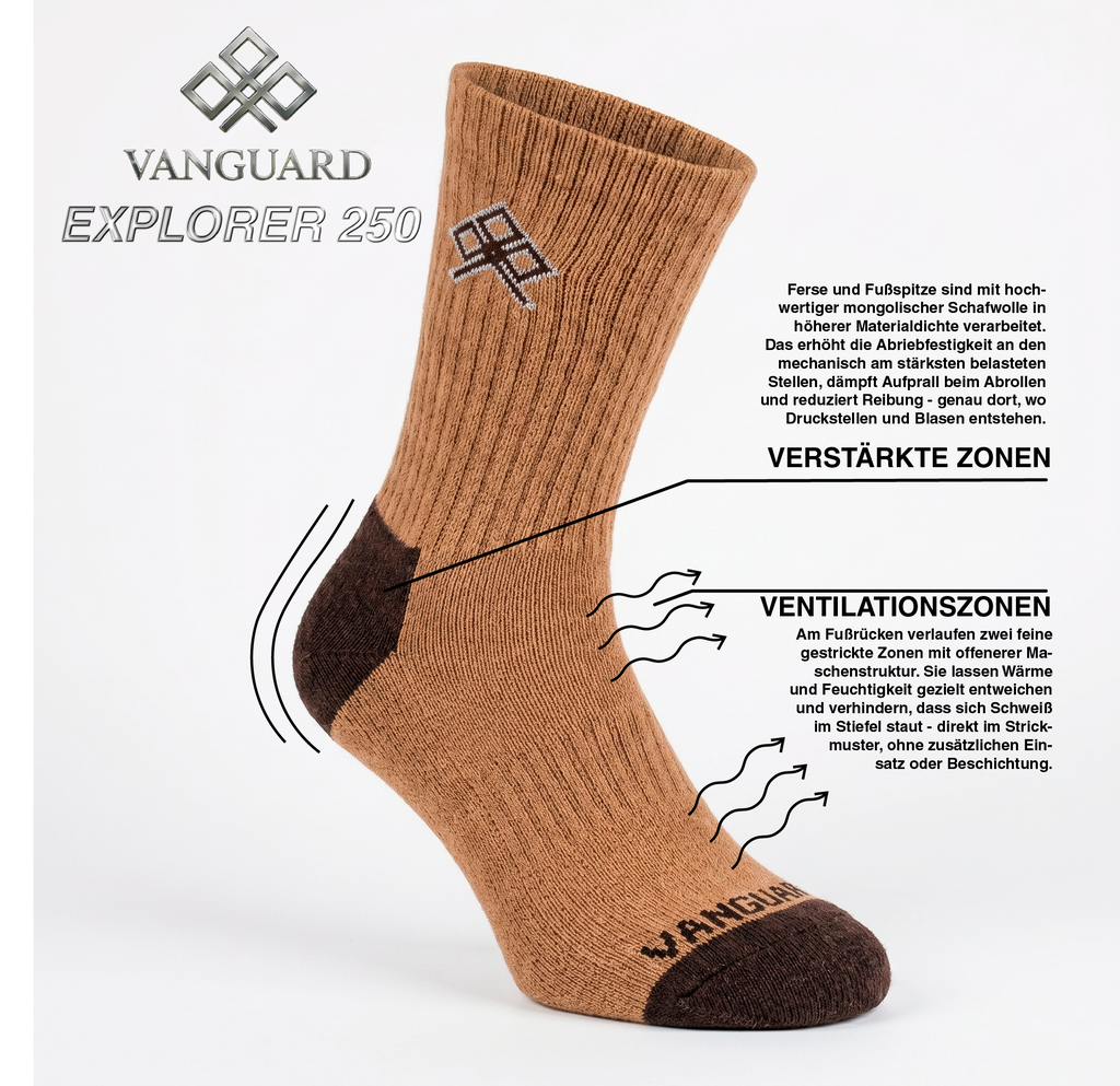 Vanguard Explorer 250 Outdoor Socks