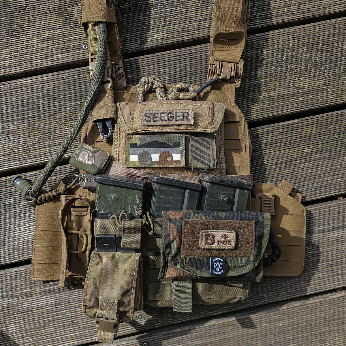 Pionier Premium Lasercut Patch
