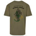German Jägers Oversize Shirt Predator Customs – Jägertruppe-Motiv, Frontansicht