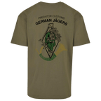 German Jägers Oversize Shirt Predator Customs – Jägertruppe-Motiv, Frontansicht