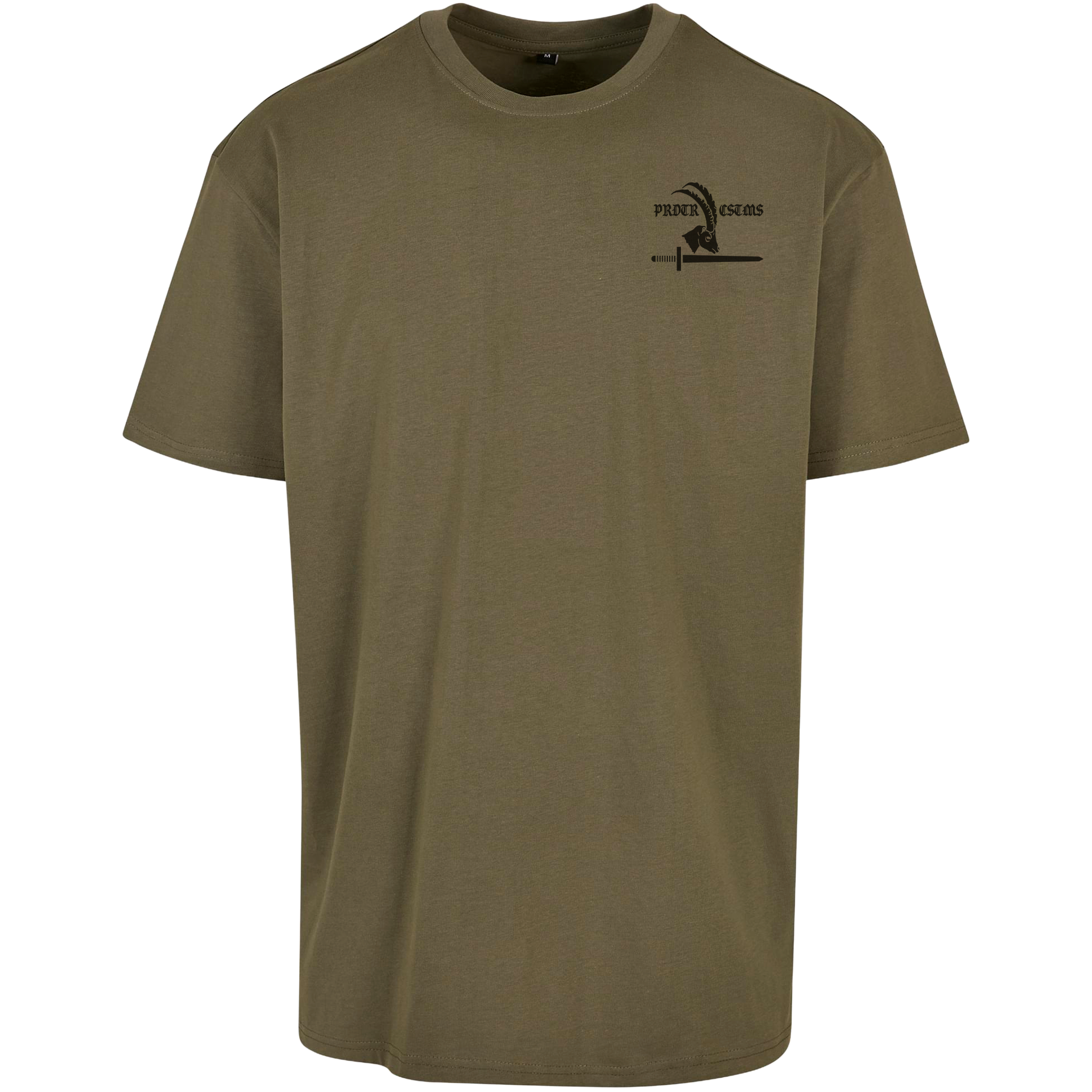 Gebirgsjäger Premium Oversize Shirt Predator Customs – Rückenansicht