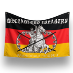 Panzergrenadier Flagge Dran Drauf Drüber 150x90 cm – Predator Customs