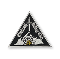 Gebirgsjäger Stick Patch – Edelweiss Killing Club, bestickter Aufnäher mit Klettrückseite, 85 × 65 mm