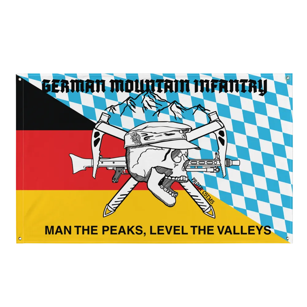 Gebirgsjäger Flagge Bayern Deutschland – Predator Customs