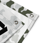 Gebirgsjäger Flagge Schneetarn Material Detail – Predator Customs