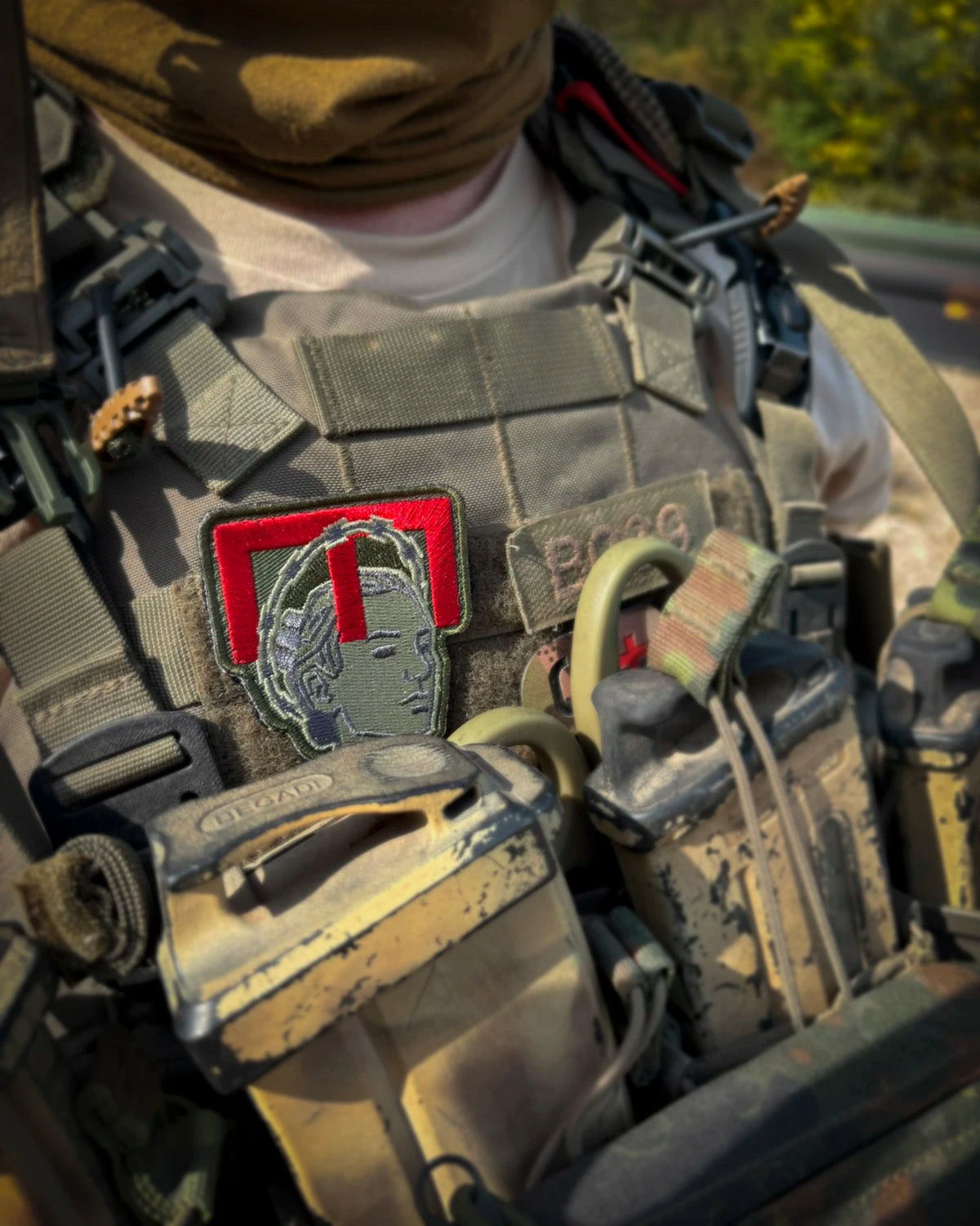Saint Barbara Pionier Patch