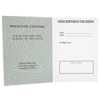 Predator Customs Geschenkgutschein – Digitaler Code