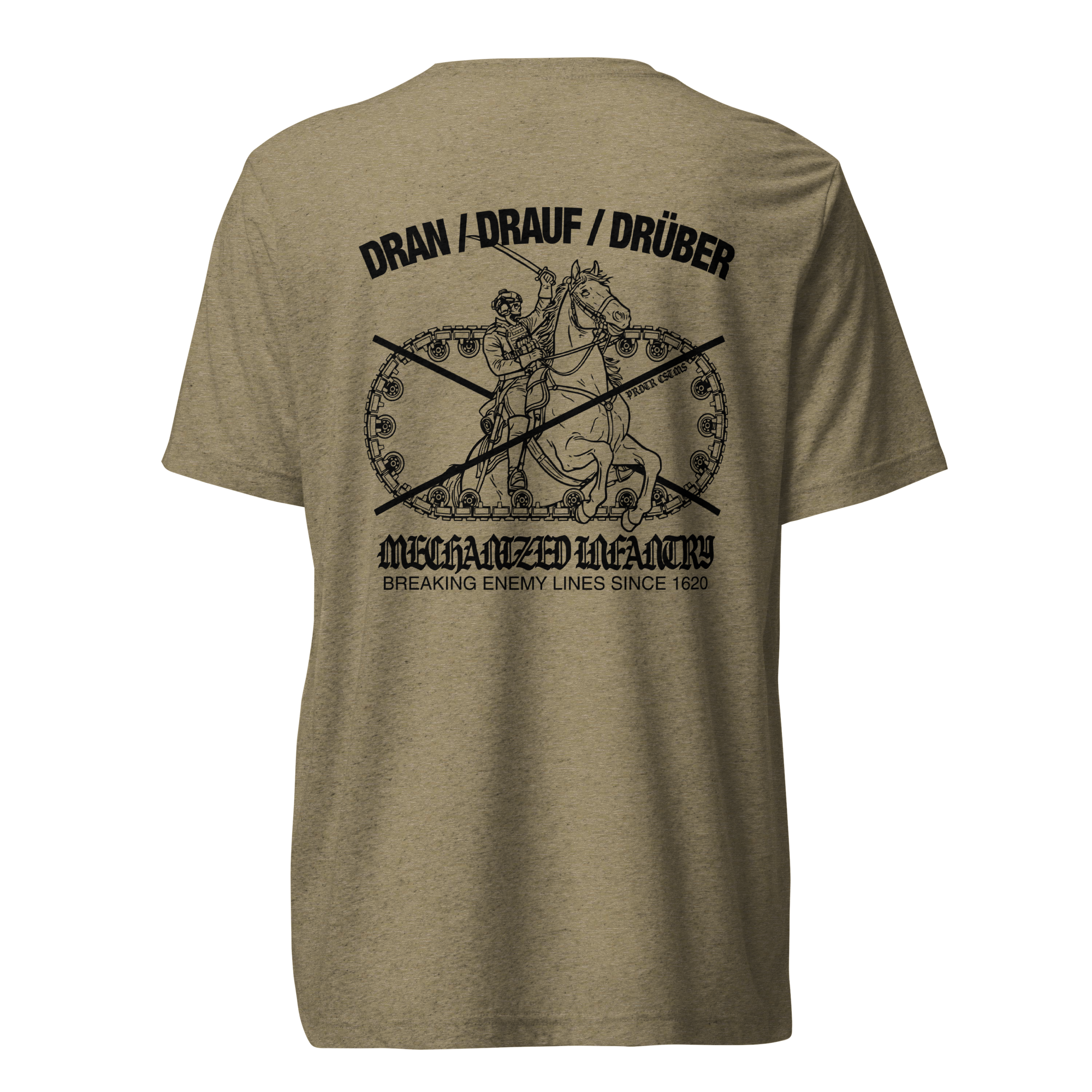 Panzergrenadier Shirt Detail Rücken – Predator Customs